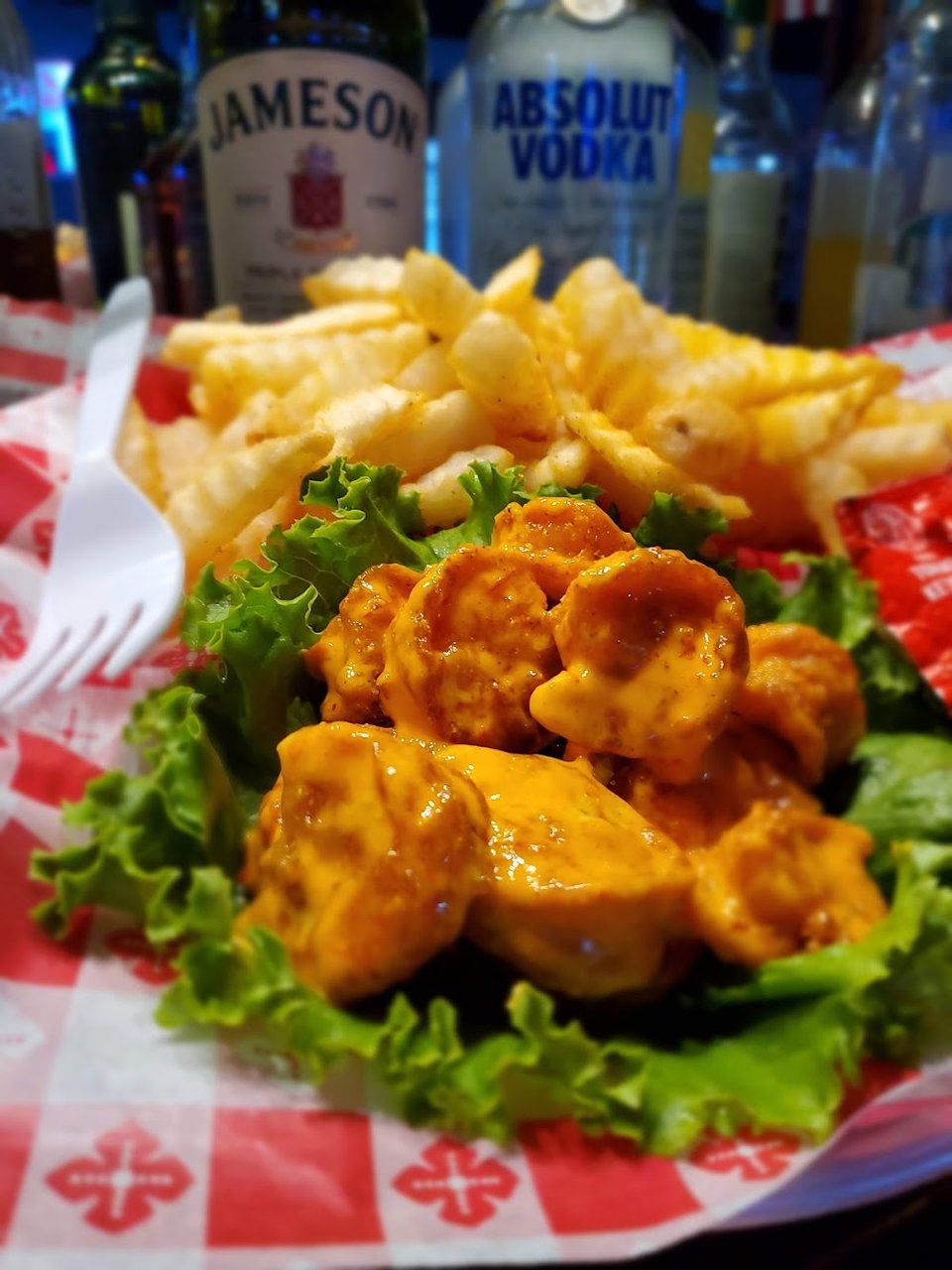 Boom Boom Shrimp Wrap
