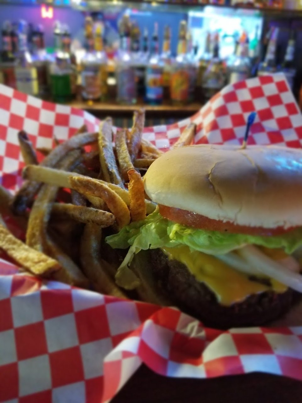 Cheeseburger and Fries